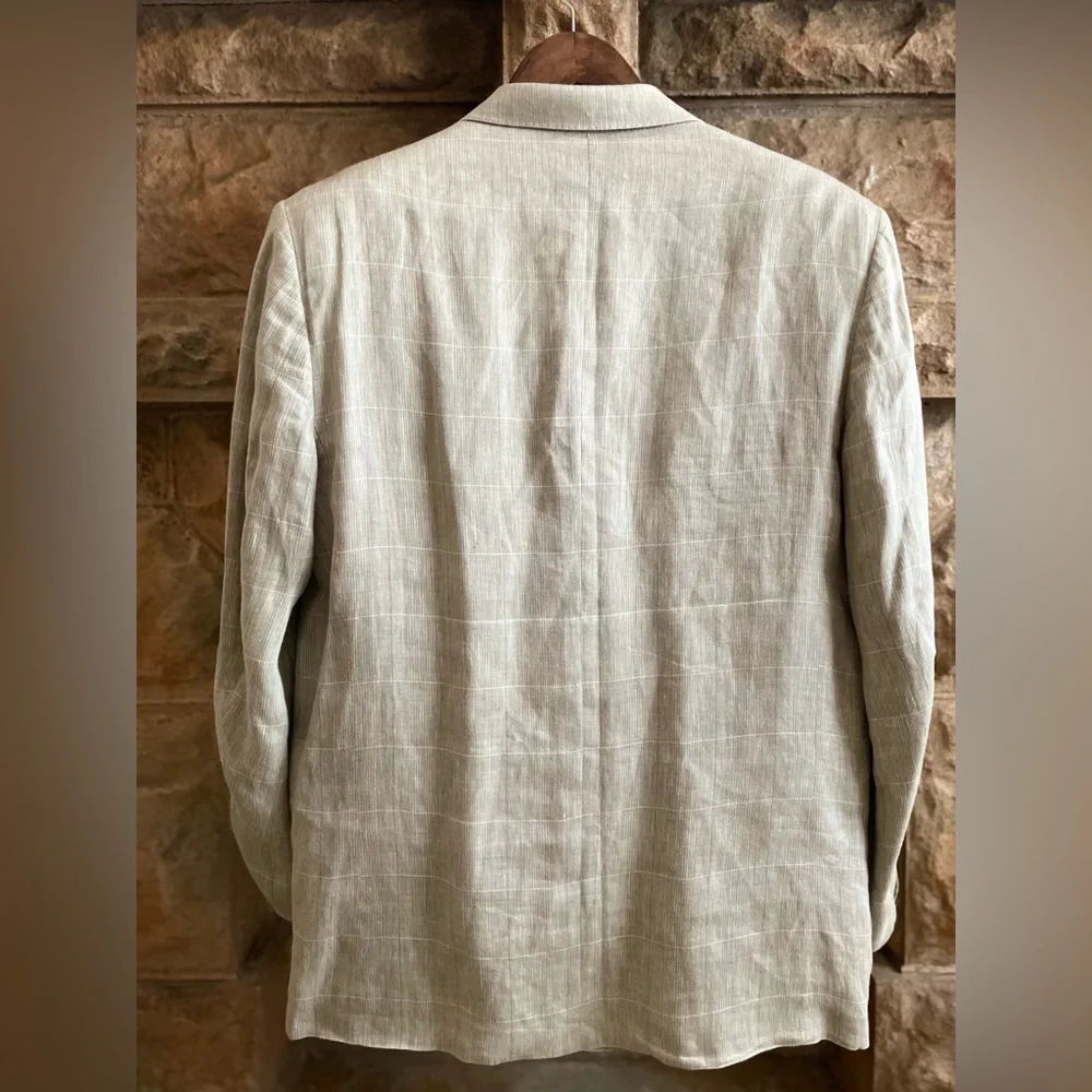 Vintage Christian Dior Monsieur plaid jacket